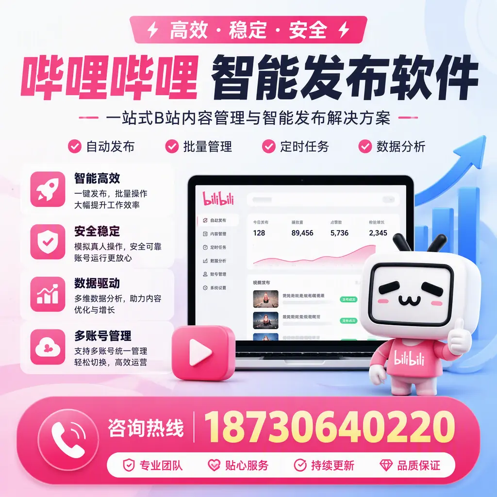 哔哩哔哩智能发布软件适用场景分析：在 日照 的最佳实践