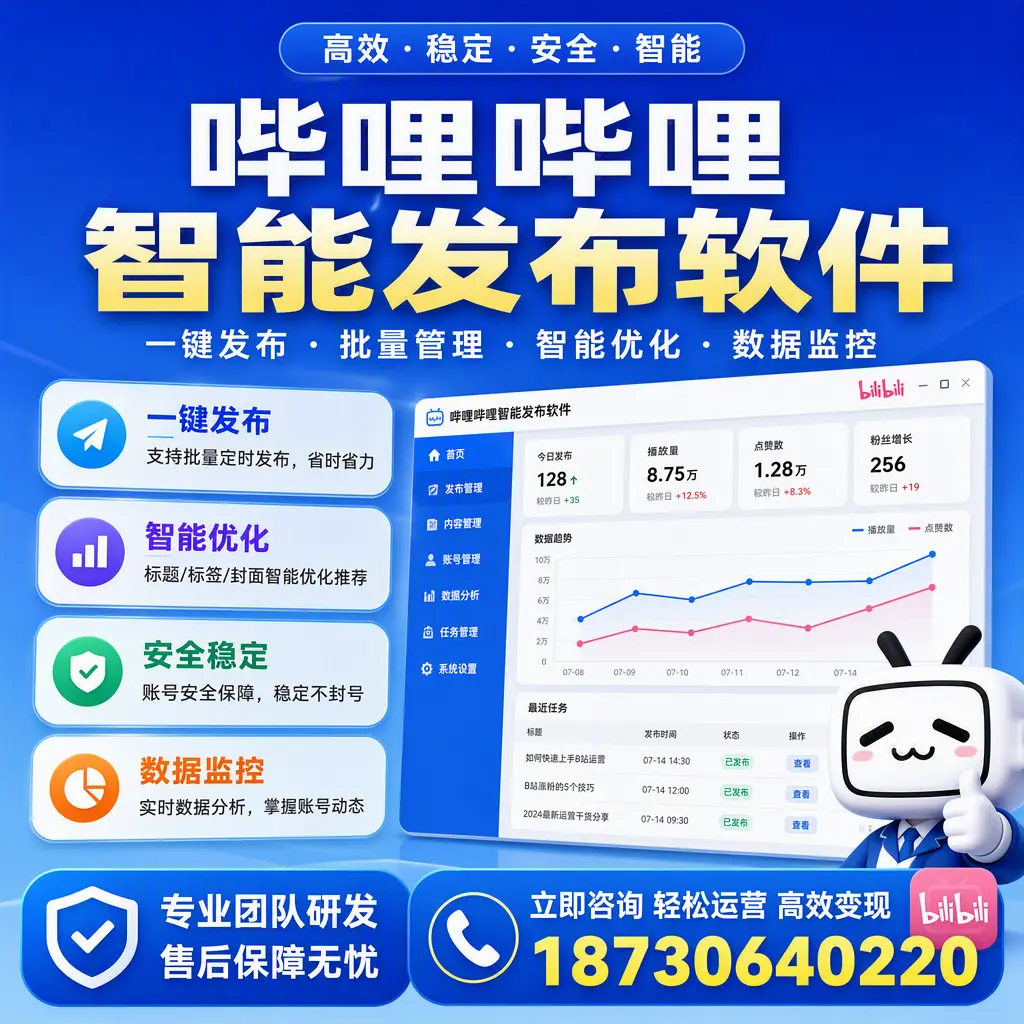 如何在 日照 使用哔哩哔哩智能发布软件提升内容曝光率