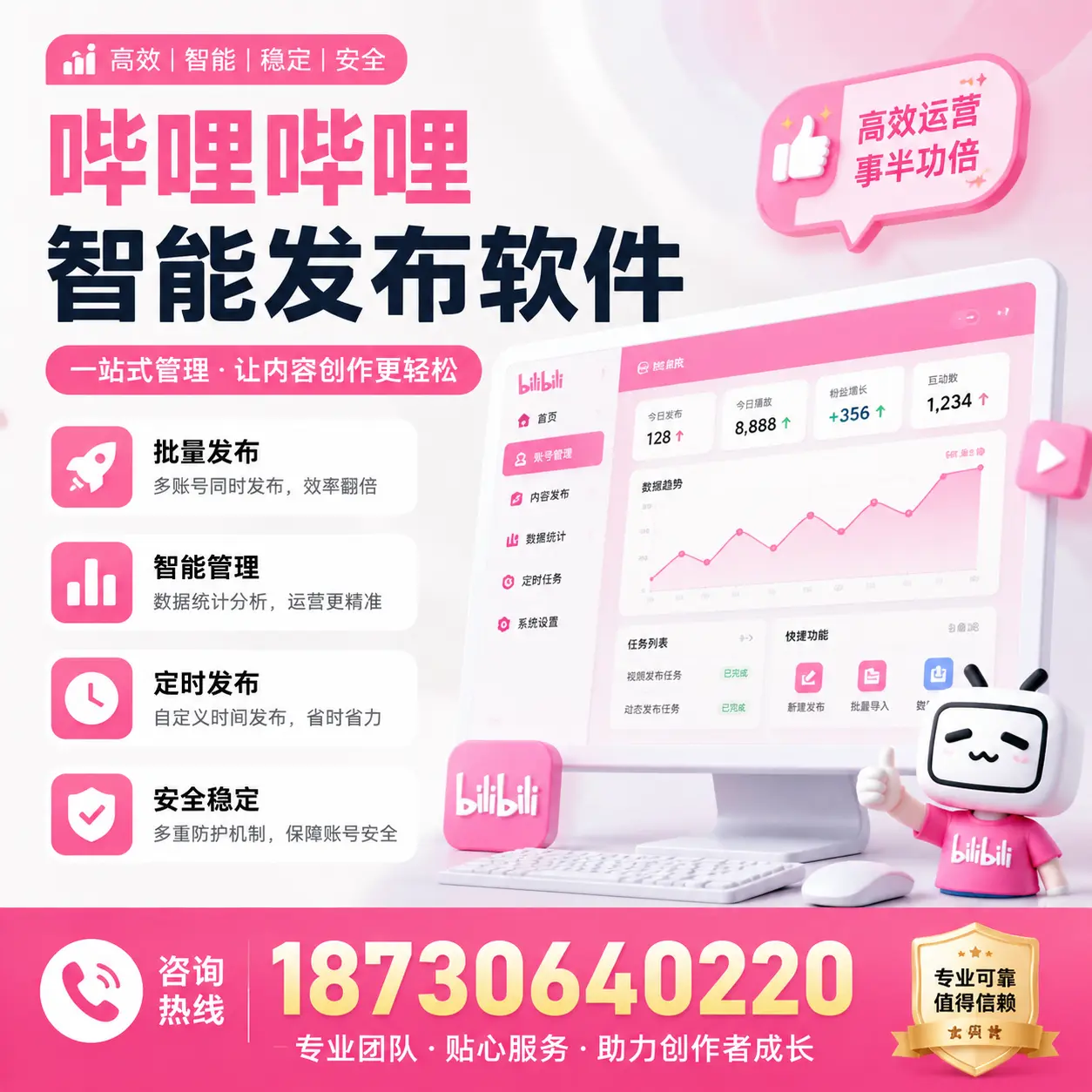如何评估哔哩哔哩智能发布软件的ROI？日照 企业必读