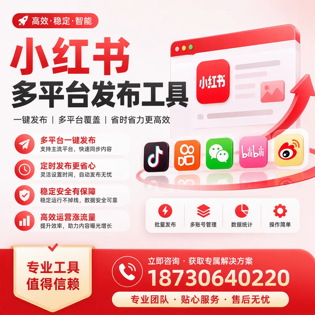 在 日照 小红书多平台发布工具的市场前景分析